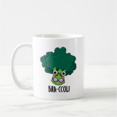 Bra-ccoli Funny Veggie Broccoli Bra Pun Koffiemok (Links)