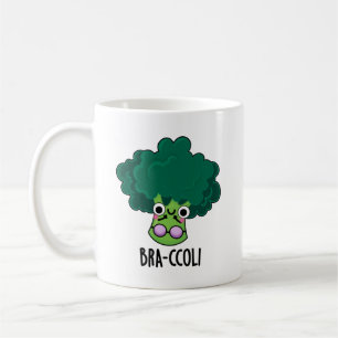 Bra-ccoli Funny Veggie Broccoli Bra Pun Koffiemok