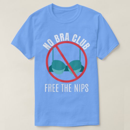 Bra Club Fee The NipsFeminism 4202 T-shirt (Design voorkant)