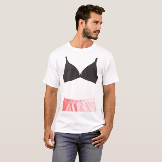 Bra en Boxers T-shirt (Voorkant volledig)
