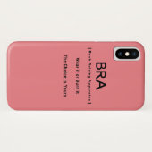 Bra Funny Definition Case-Mate iPhone Case (Achterkant (horizontaal))