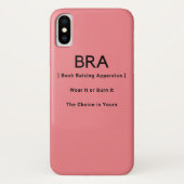 Bra Funny Definition Case-Mate iPhone Case (Achterkant)