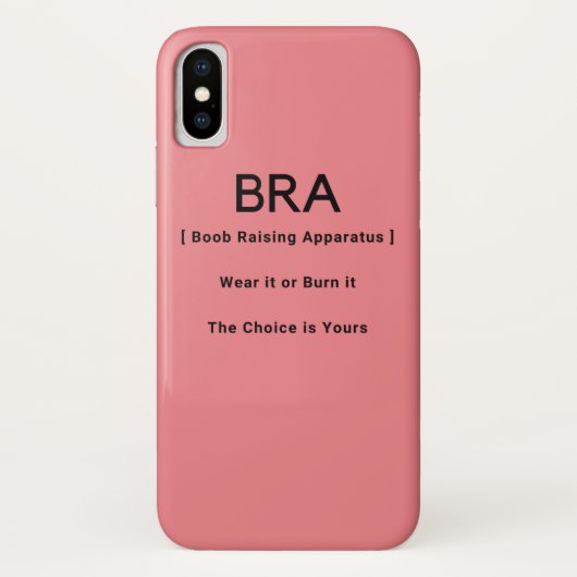 Bra Funny Definition Case-Mate iPhone Case (Achterkant)