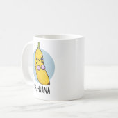 Bra-nana Funny Banana Bra Pun Koffiemok (Voorkant links)