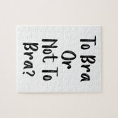 Bra of niet aan Bra Legpuzzel (Horizontaal)