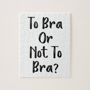 Bra of niet aan Bra Legpuzzel