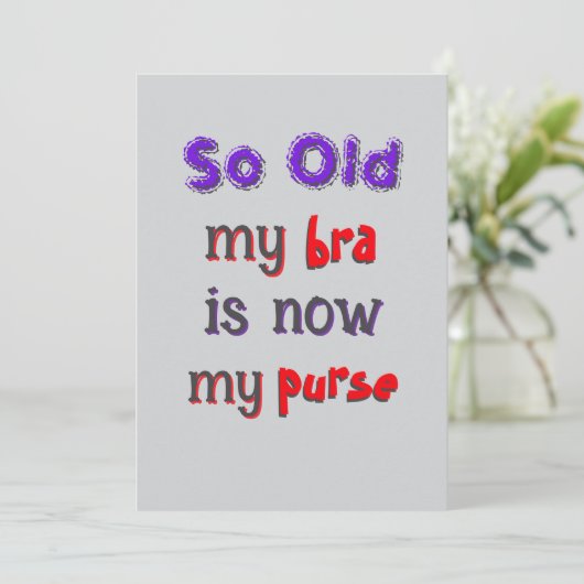 Bra wordt uitnodiging voor portemonnee (Staand voorkant)