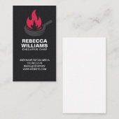 braadpan | Flame Logo Visitekaartje (Voorkant / Achterkant)