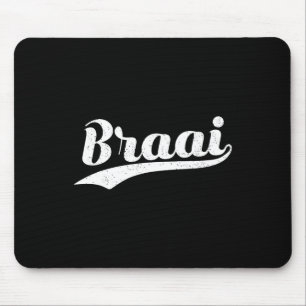 Braai Clic Afrikaanse BBQ Familie Muismat