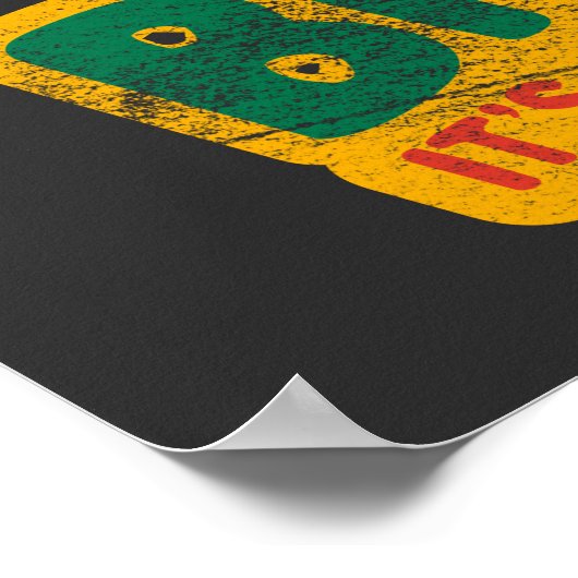 Braai Het is een Saffa Thing - Zuid-Afrikaanse BBQ Poster (Hoek)