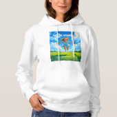 BRAAI Meme Afrikaans Saffa Expat Afrikaanse Humor Hoodie (Voorkant)