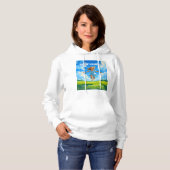 BRAAI Meme Afrikaans Saffa Expat Afrikaanse Humor Hoodie (Voorkant volledig)