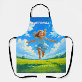 BRAAI Meme Afrikaans Saffa Expat Afrikaanse Humor Schort (Voorkant)