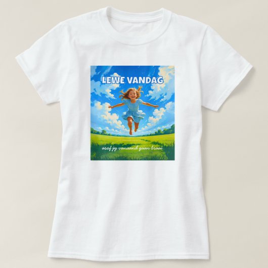 BRAAI Meme Afrikaans Saffa Expat Afrikaanse Humor T-shirt (Design voorkant)