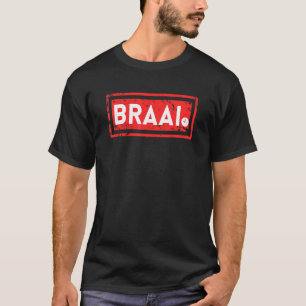 Braai Tijd Zuid-Afrikaanse Braai T-shirt