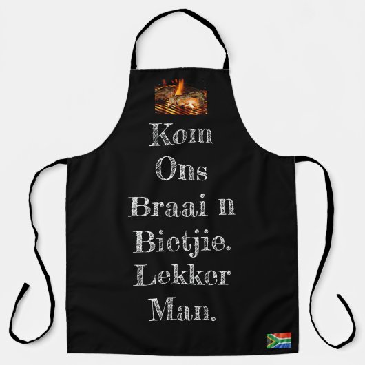 Braai Time Schort (Voorkant)
