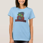 BRAAINZ!! Shirt van Zombie (Vrouwen, andere kleure (Voorkant)