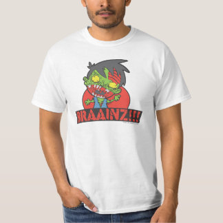 BRAAINZ!! Zombie-Shirt (BEST-WAARDE-T-SHIRT) T-shirt