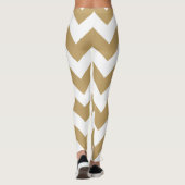 Braak Neutrale Chevrons Leggings (Achterkant)