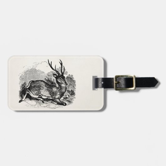  braaklegger op persoonlijke titel illustratie bagagelabel (Voorkant horizontaal)