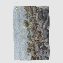 braakliggend gesteente golfhanddoek