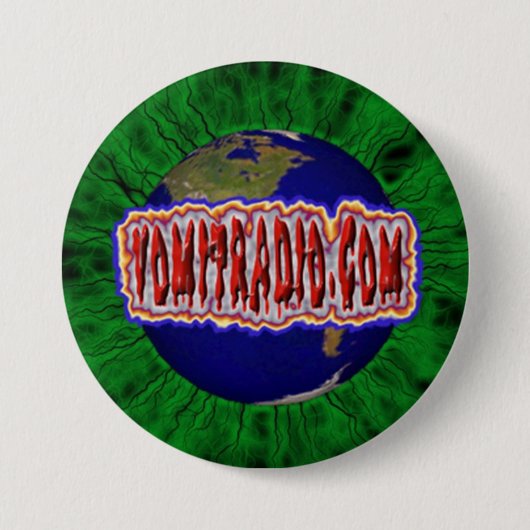 BraakRadio Knop Ronde Button 7,6 Cm (Voorkant)