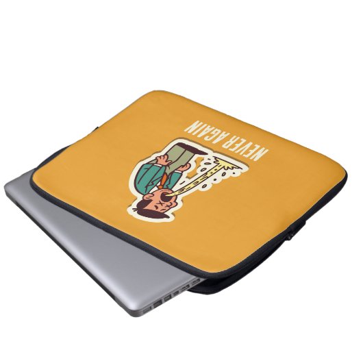 braaksel laptop sleeve (Voorkant onderkant)