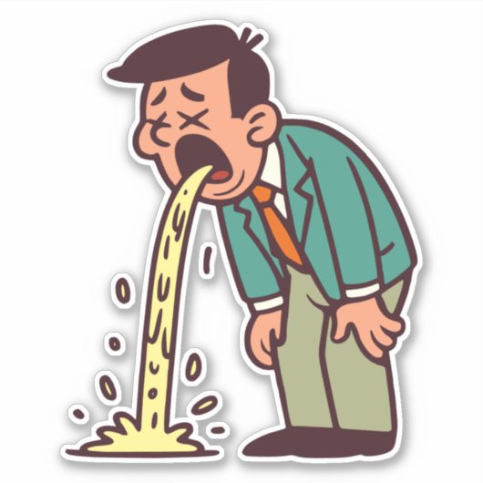 braaksel sticker (Voorkant)