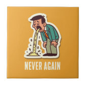 braaksel tegeltje (Voorkant)