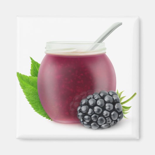 braambessenjam magneet (Voorkant)