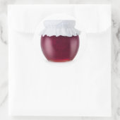 braambessenjam ronde sticker (Tas)