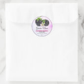 Braamproduct Ronde Sticker (Tas)