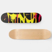 braamstekels en sporen en bacchanaal skateboard (Horizontaal)