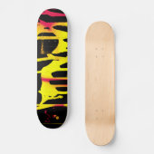 braamstekels en sporen en bacchanaal skateboard (Voorkant)