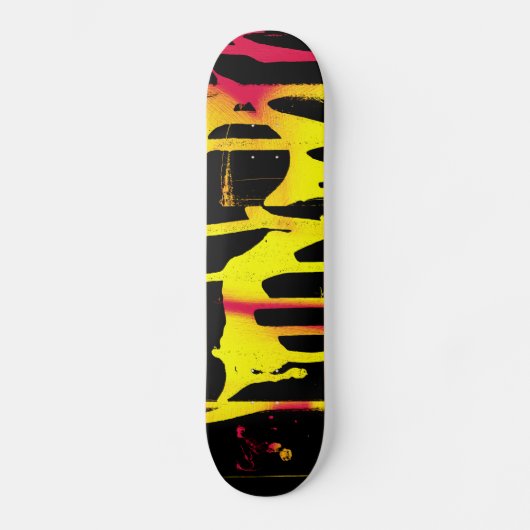 braamstekels en sporen en bacchanaal skateboard (Voorkant)