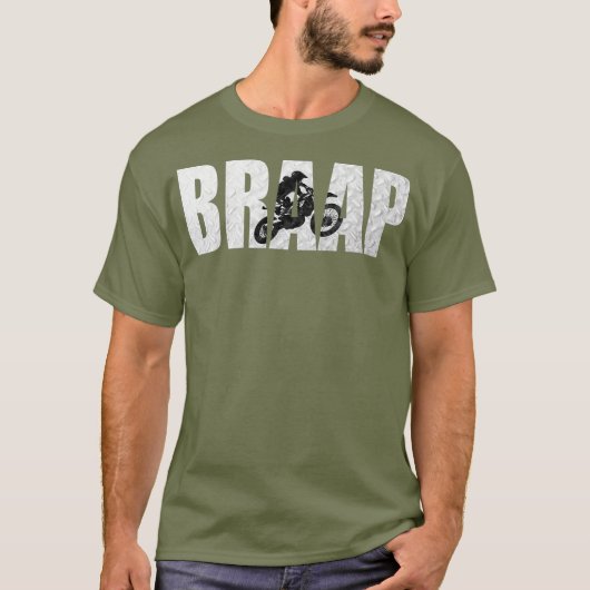 Braap Brap Motorcross T-shirt (Voorkant)
