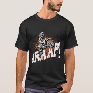 Braap Hoodie Mannen Vrouwen Jeugd Motorcross Hoodi T-shirt