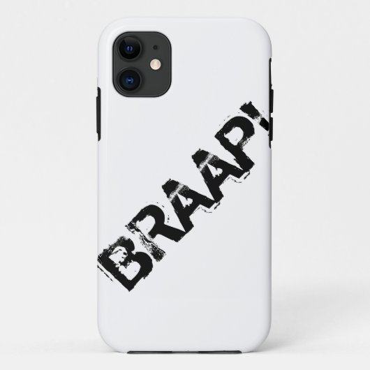 BRAAP! iPhone 5-hoesje met aanpasbare kleuren Case-Mate iPhone Case (Achterkant)