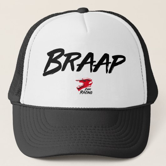 Braap Logo Team Racing Pet (Voorkant)