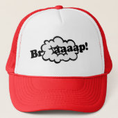 Braap. Rook-2-lijn motorgeluid rookbike Trucker Pet (Voorkant)