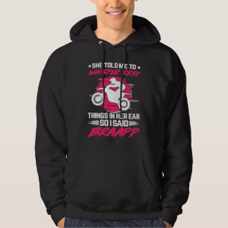 Braapp dirt biker motorfiets motocross 2-takt dir hoodie