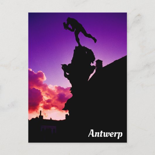 Brabo, Antwerpen Briefkaart (Voorkant)