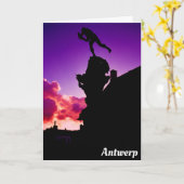 Brabo, Antwerpen Kaart (Gele Bloem)