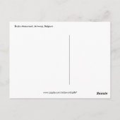 Brabo Monument, Antwerpen, België Briefkaart (Achterkant)