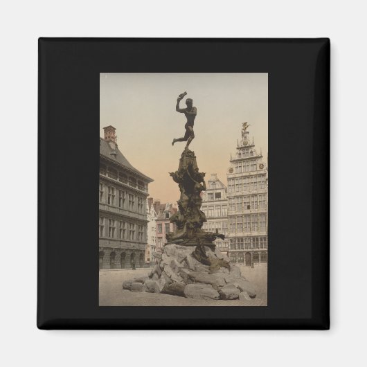 Brabo Monument Magneet (Voorkant)