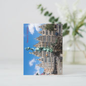 Brabo's monument en gildehuis Antwerpen Briefkaart (Staand voorkant)