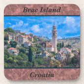 Brac-eiland, Kroatië Coasters Onderzetter (Voorkant)