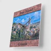 Brac Eiland Kroatië Wandklok (Hoek)