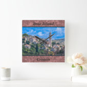 Brac Island Kroatië Wall klok (Huis)