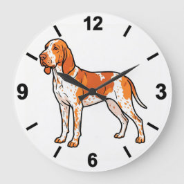 Bracco Italiano Dog Wall Clock Pet Home Decor Grote Klok